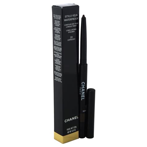 chanel stylo yeux waterproof espresso|signature de chanel stylo eyeliner.